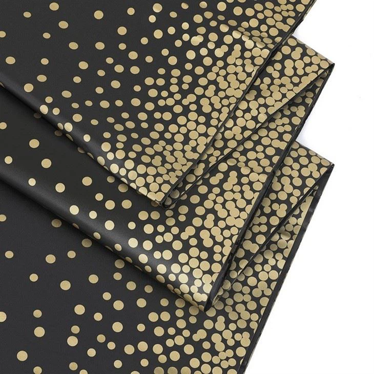 Spot Black-bottom Silver Tablecloth Party Festival Tablecloth Waterproof Anti-oil Black Gold Tablecloth Factory
