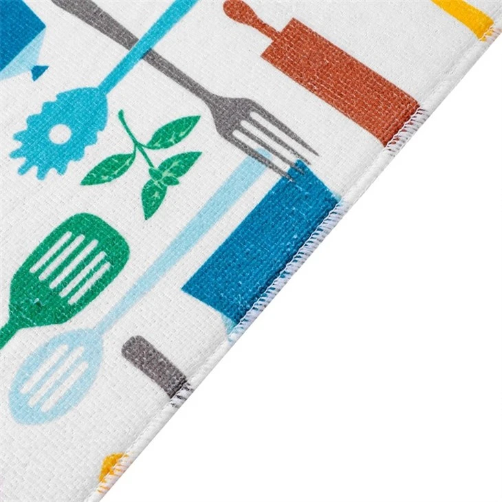 Modern Printed Dish Drying Mat