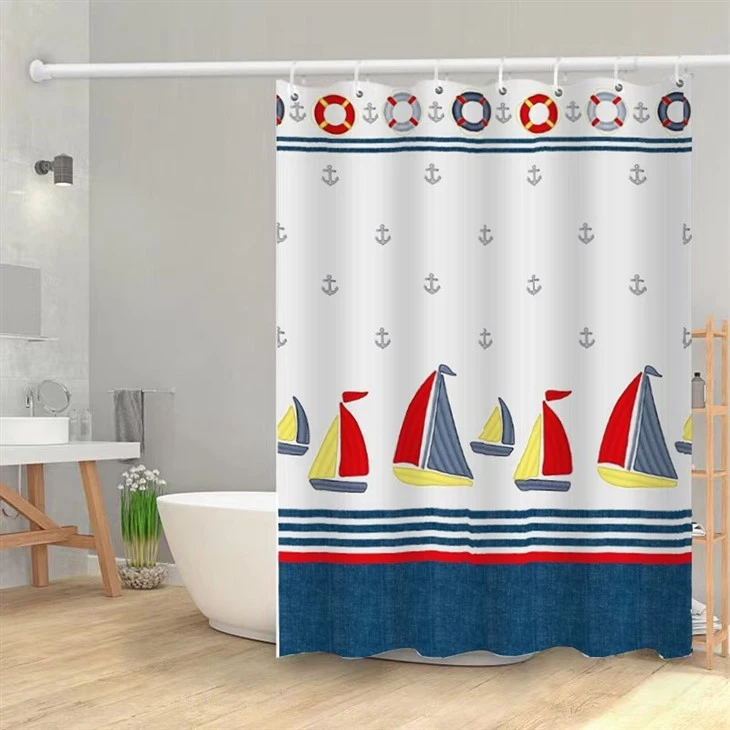 Polyester Shower Curtain Liner high quality