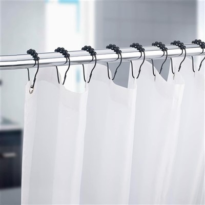 Kúpeľňový sprchový záves PEVA Vodotesný s magnetickou vložkou na sprchový záves Pure Plain